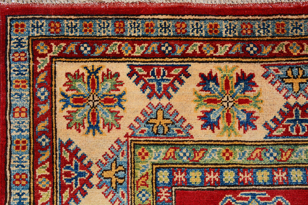 Red Kazak 4'  9" x 6'  10" - No. QA94054