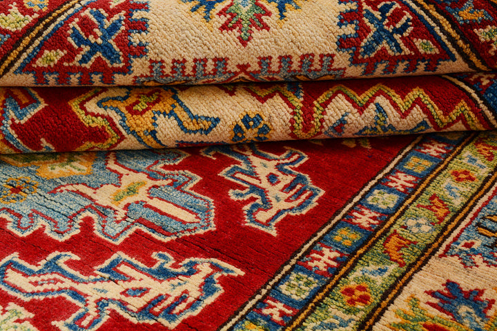 Red Kazak 4'  9" x 6'  10" - No. QA94054