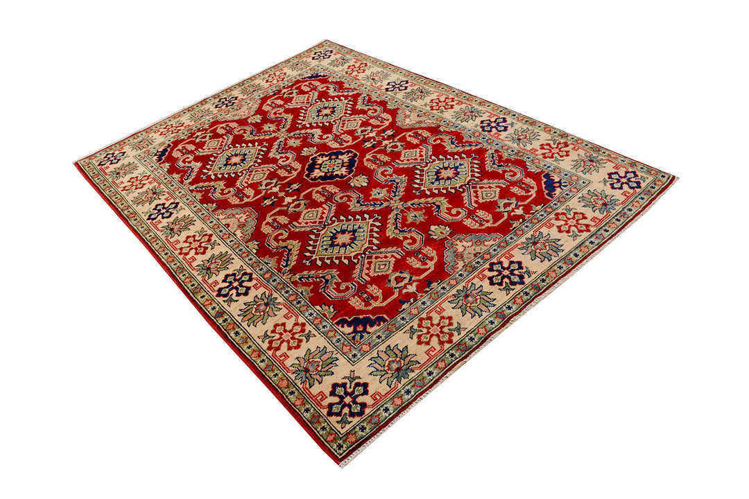 Red Kazak 4'  11" x 6'  7" - No. QA41248