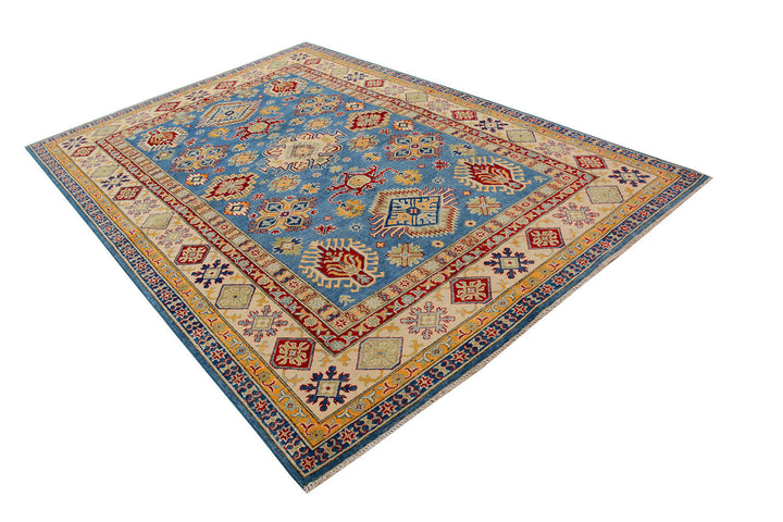 Light Slate Grey Kazak 6'  6" x 9'  9" - No. QA50416