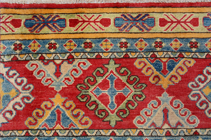 Multi Colored Kazak 6'  7" x 9'  8" - No. QA42376