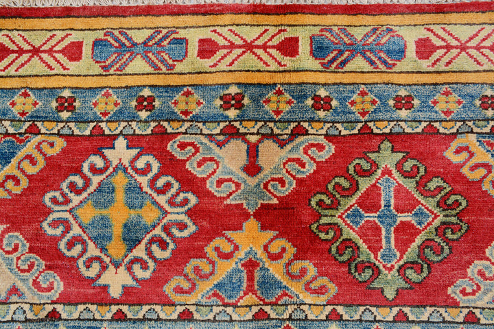Multi Colored Kazak 6'  7" x 9'  8" - No. QA42376