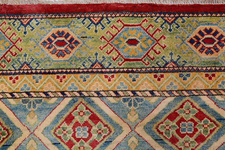 Multi Colored Kazak 9'  5" x 13'  7" - No. QA41810