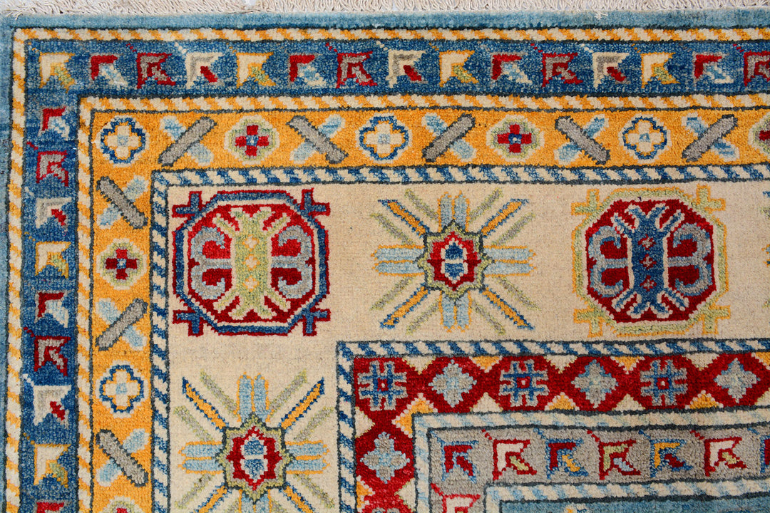 Light Slate Grey Kazak 9'  1" x 11'  10" - No. QA35271