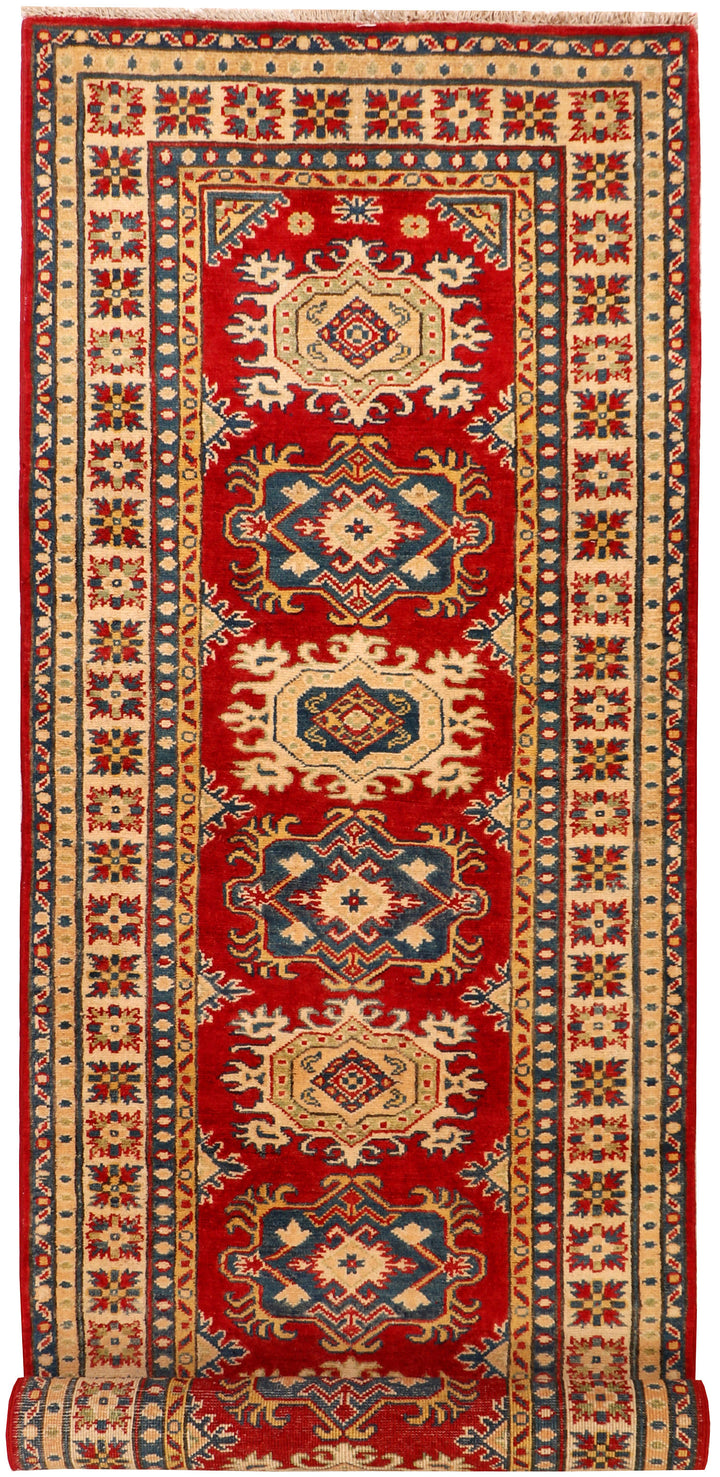 Red Kazak 2'  10" x 9' " - No. QA44897