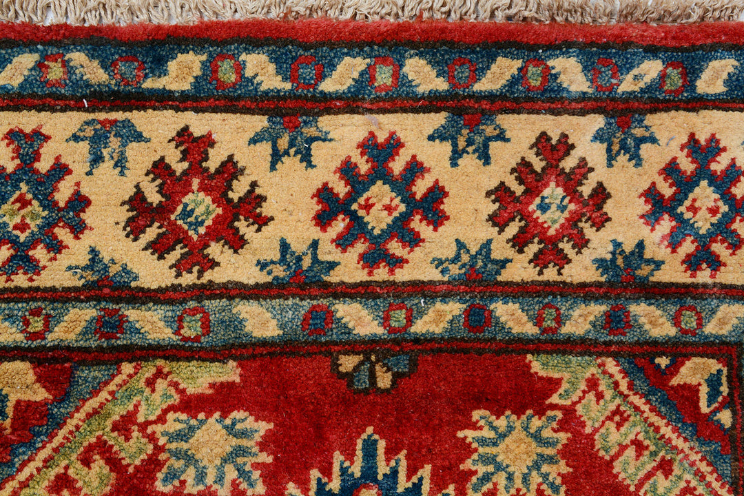 Red Kazak 2'  7" x 16'  5" - No. QA24981