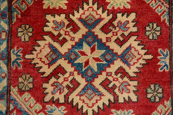 Red Kazak 2'  7" x 16'  5" - No. QA24981