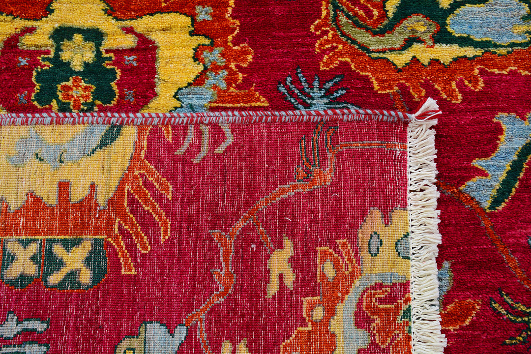 Firebrick Kazak 7'  11" x 10'  2" - No. QA55170