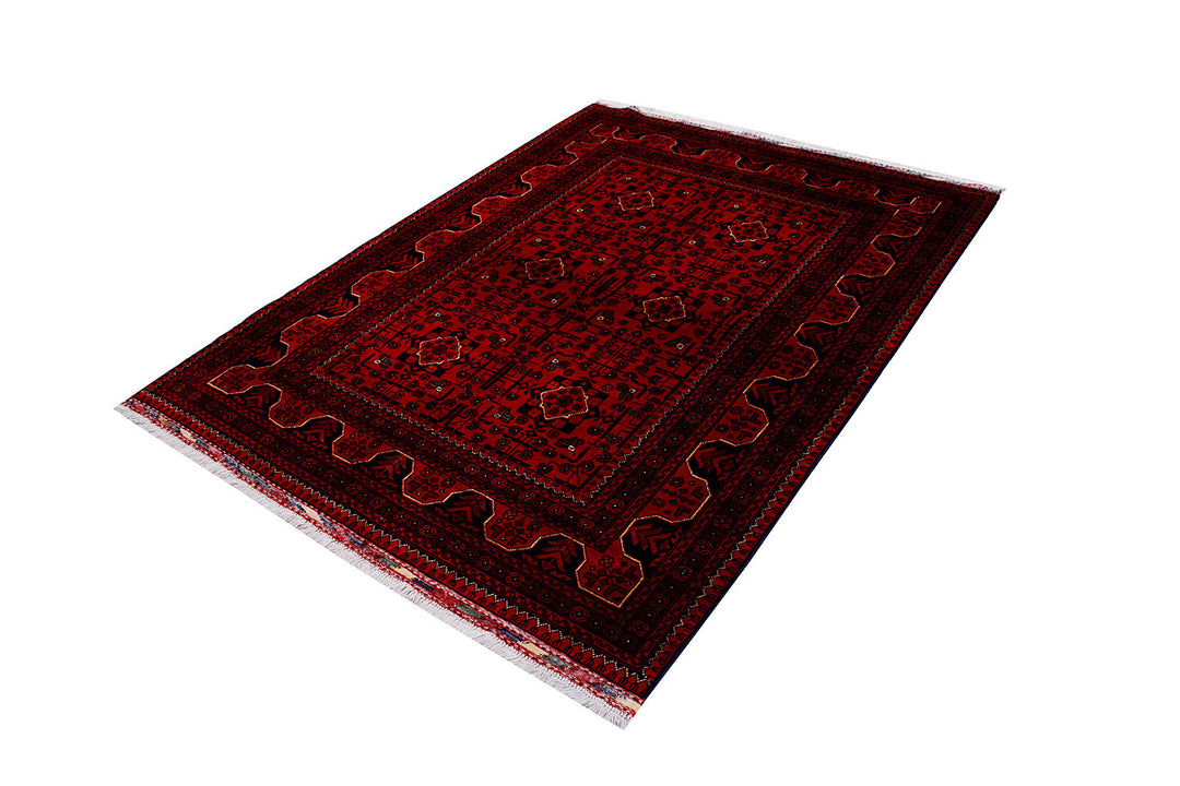 Firebrick Khal Mohammadi 4' 11 x 6' 5 - No. 74004