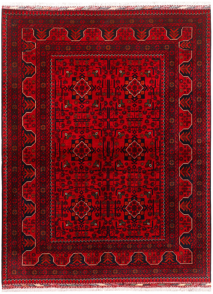 Firebrick Khal Mohammadi 4' 11 x 6' 5 - No. 74004