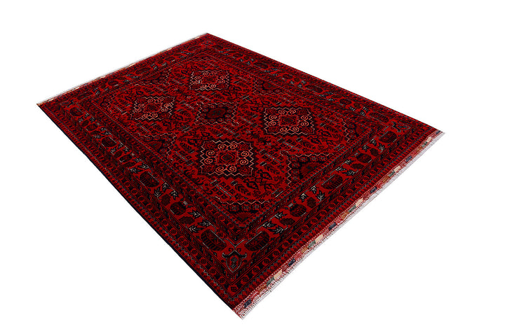 Firebrick Khal Mohammadi 4' 10 x 6' 6 - No. 74006