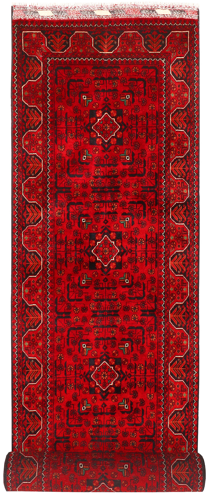 Firebrick Khal Mohammadi 2' 7 x 12' 10 - No. 74008