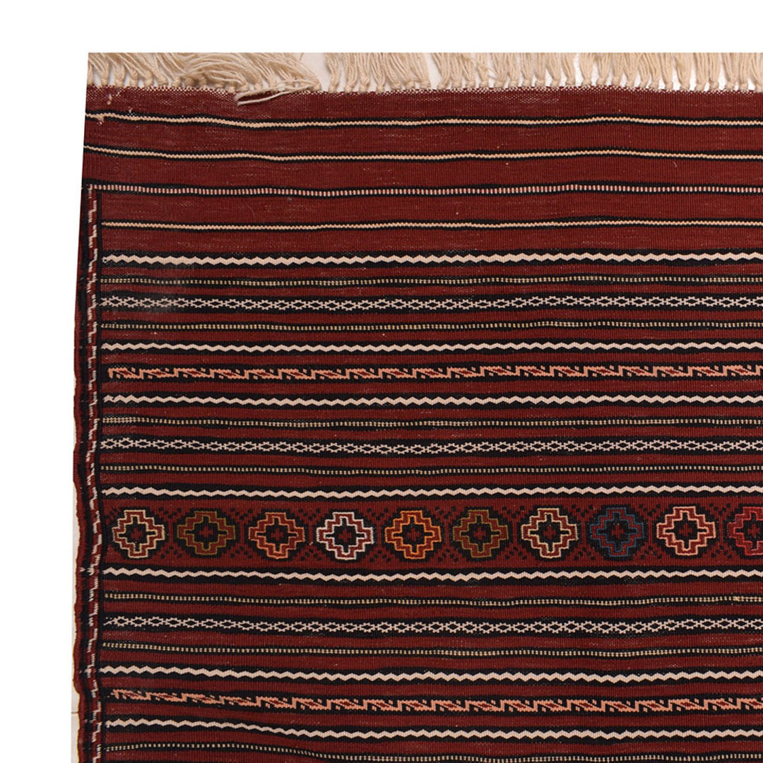 Laghari Kilim 4' 8 x 6' 4 (ft) - No. AL13498 - ALRUG Rug Store