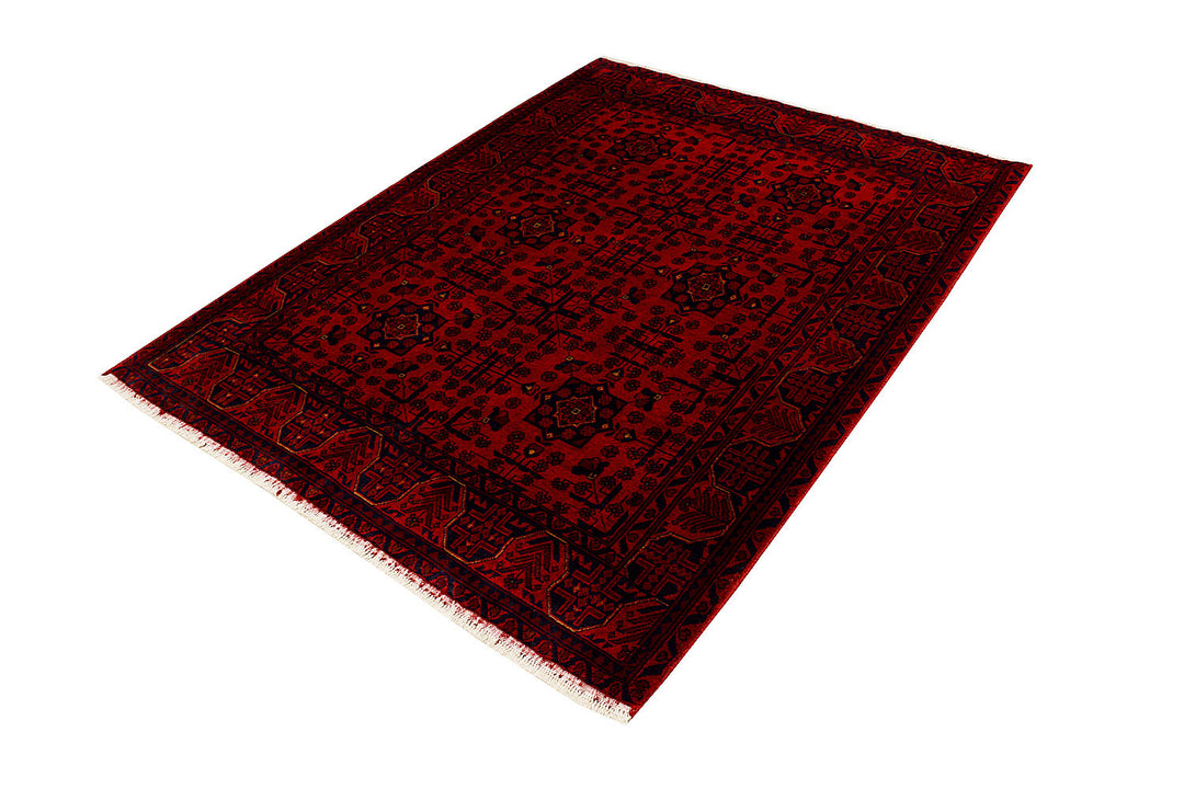 Firebrick Khal Mohammadi 4'  11" x 6'  3" - No. QA72401