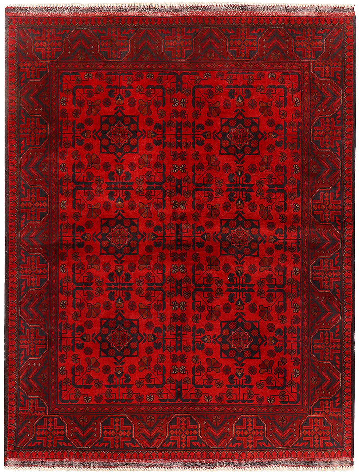 Firebrick Khal Mohammadi 4'  11" x 6'  4" - No. QA63308