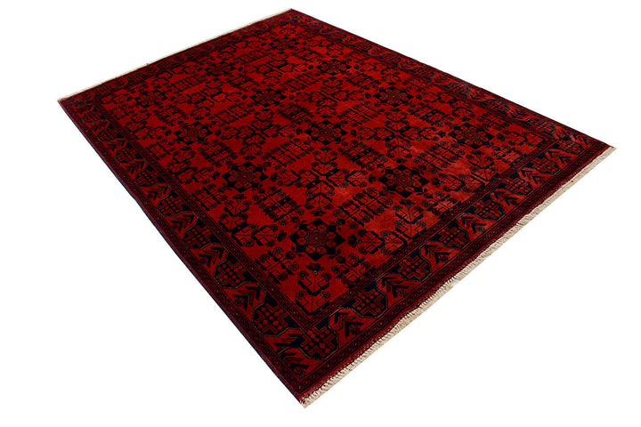 Firebrick Khal Mohammadi 5'  6" x 7'  7" - No. QA80241