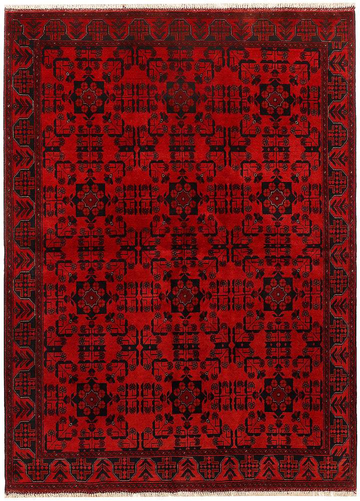 Firebrick Khal Mohammadi 5'  6" x 7'  7" - No. QA80241