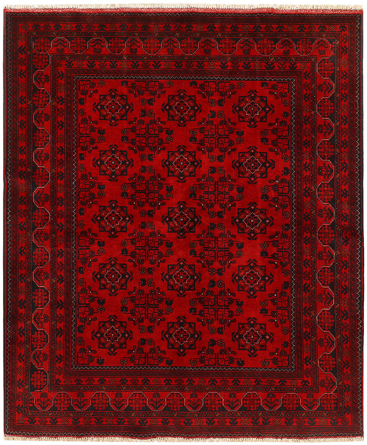 Firebrick Khal Mohammadi 5'  8" x 7'  8" - No. QA38194