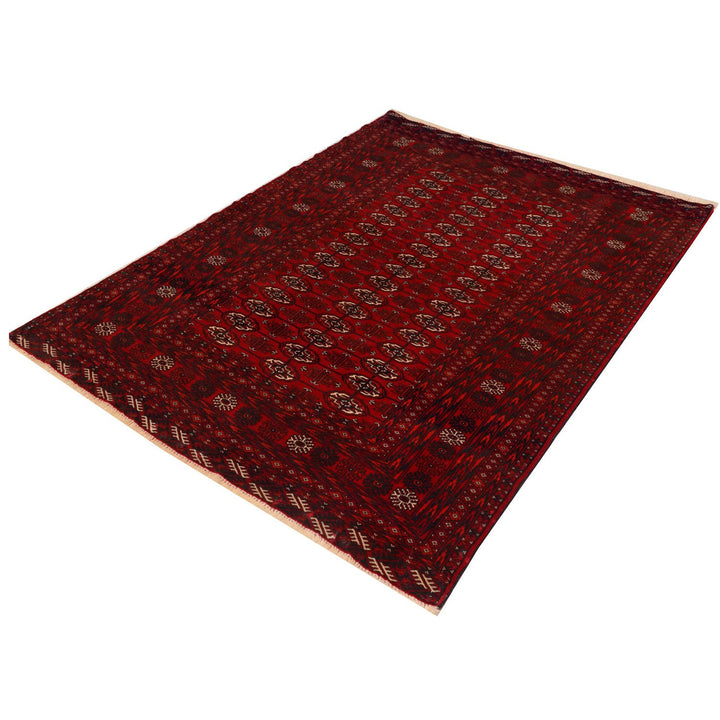 Bokhara Rug 4' 2 x 5' 6 (ft) - No. AL10043 - ALRUG Rug Store