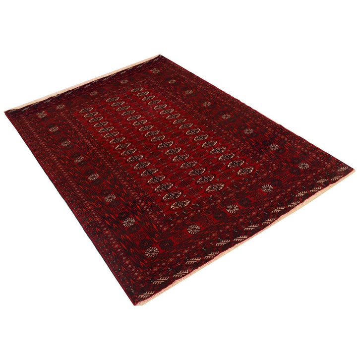 Bokhara Rug 4' 2 x 5' 6 (ft) - No. AL10043 - ALRUG Rug Store