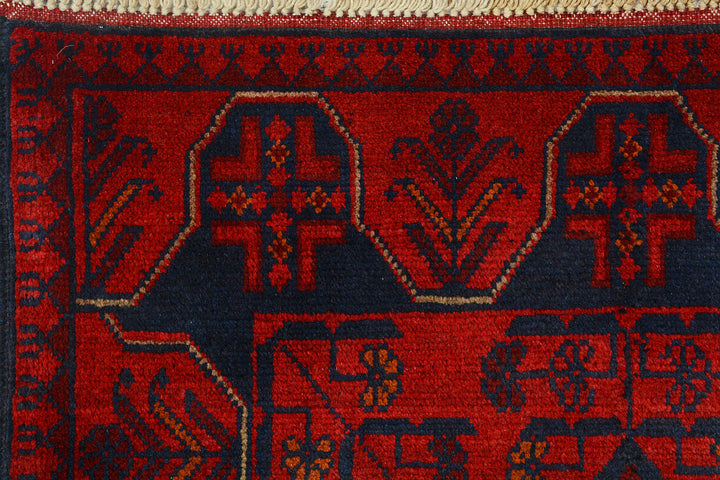 Firebrick Khal Mohammadi 2'  8" x 6'  4" - No. QA76180