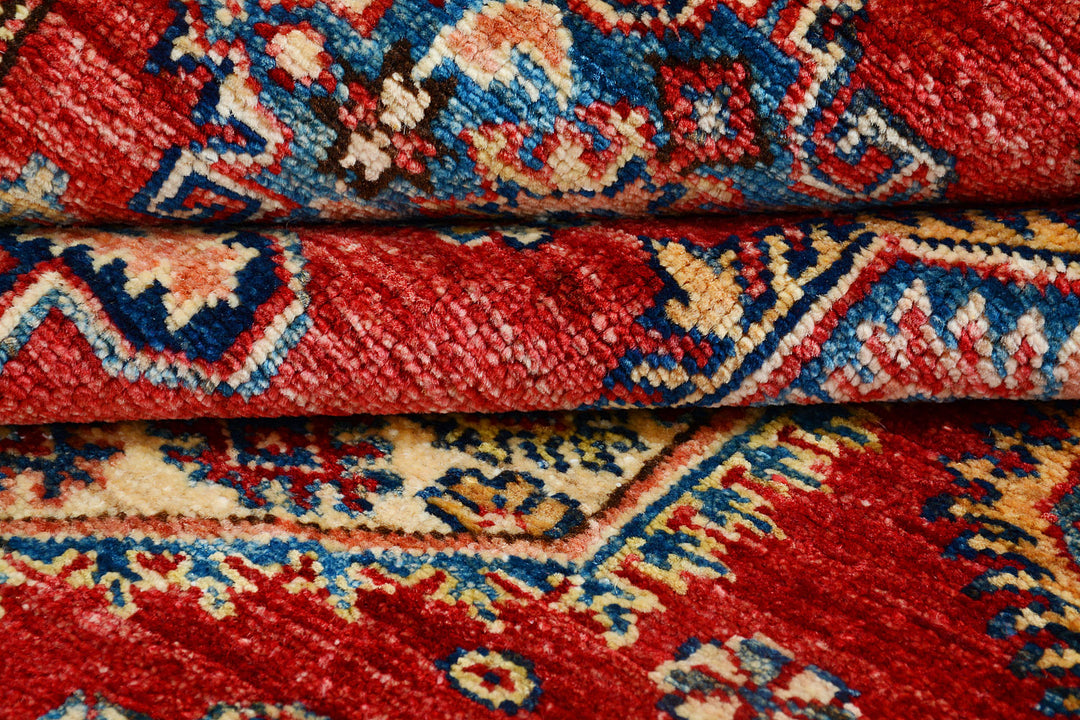 Firebrick Kazak 4' 9 x 6' 3 - No. 74035