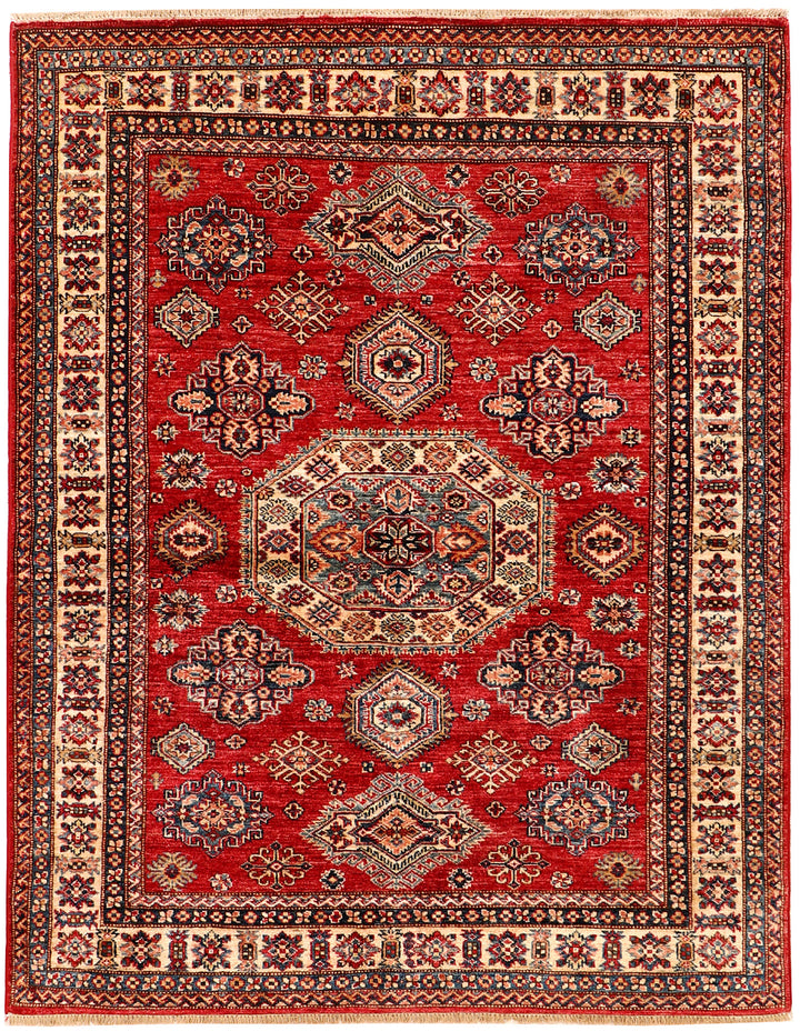 Firebrick Kazak 4' 9 x 6' 3 - No. 74035