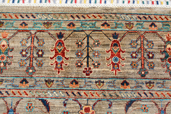 Tan Kazak 8'  4" x 9'  7" - No. QA37829