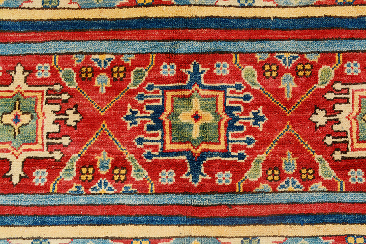 Multi Colored Kazak 4'  11" x 6'  6" - No. QA86955