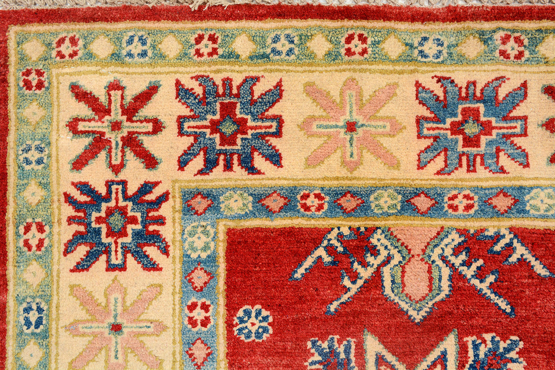 Red Kazak 4'  9" x 6'  4" - No. QA52274
