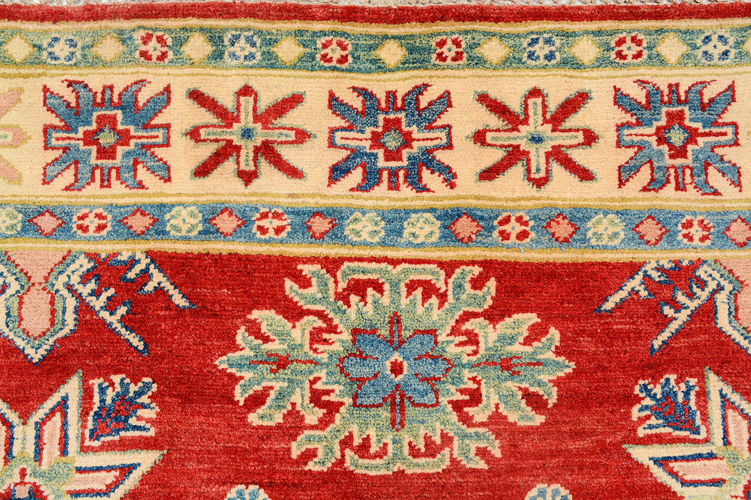 Red Kazak 4'  9" x 6'  4" - No. QA52274