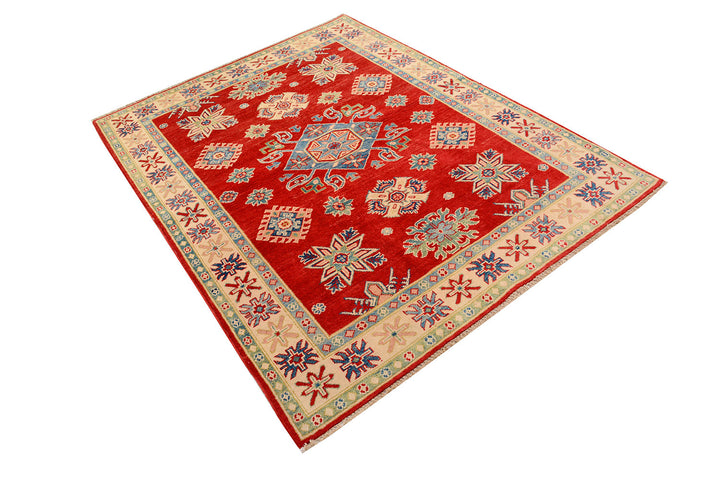 Red Kazak 4'  9" x 6'  4" - No. QA52274