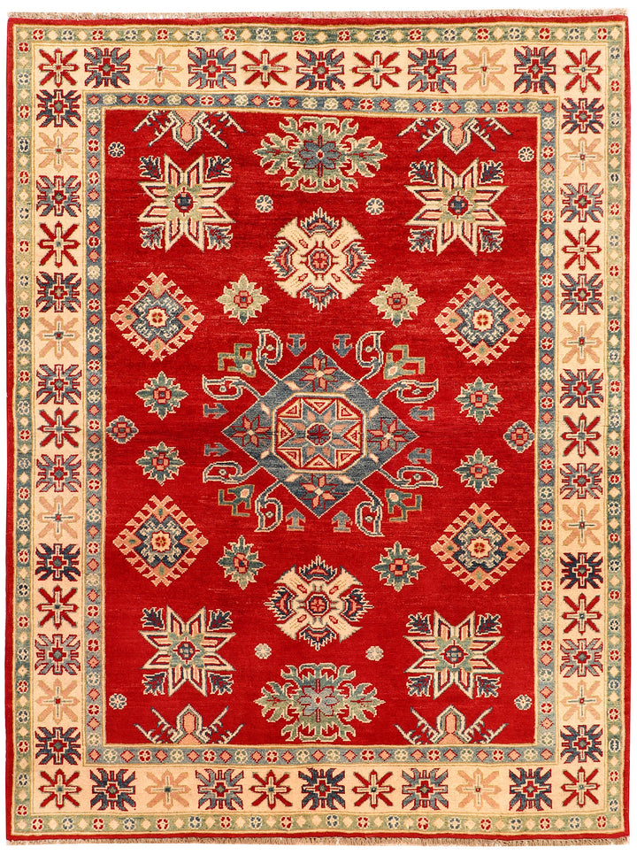 Red Kazak 4'  9" x 6'  4" - No. QA52274
