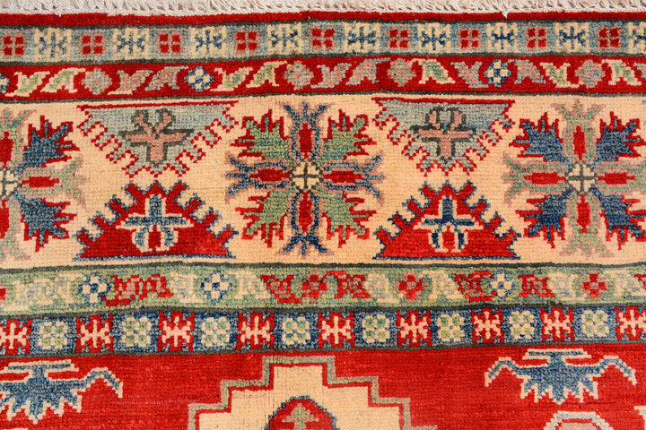 Red Kazak 4'  10" x 6'  6" - No. QA27583