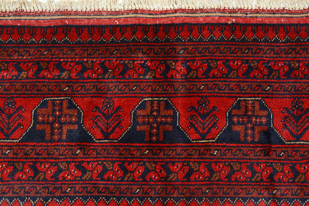 Firebrick Khal Mohammadi 8'  2" x 11'  2" - No. QA64184