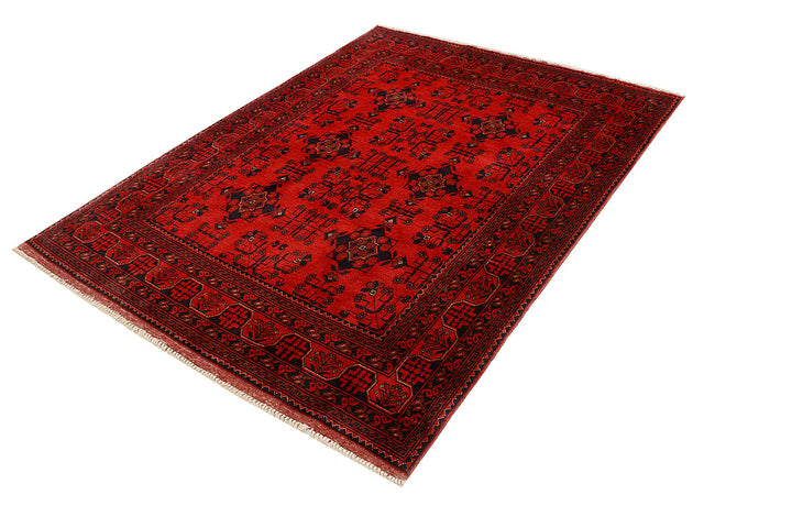 Firebrick Khal Mohammadi 4'  10" x 6'  4" - No. QA44876