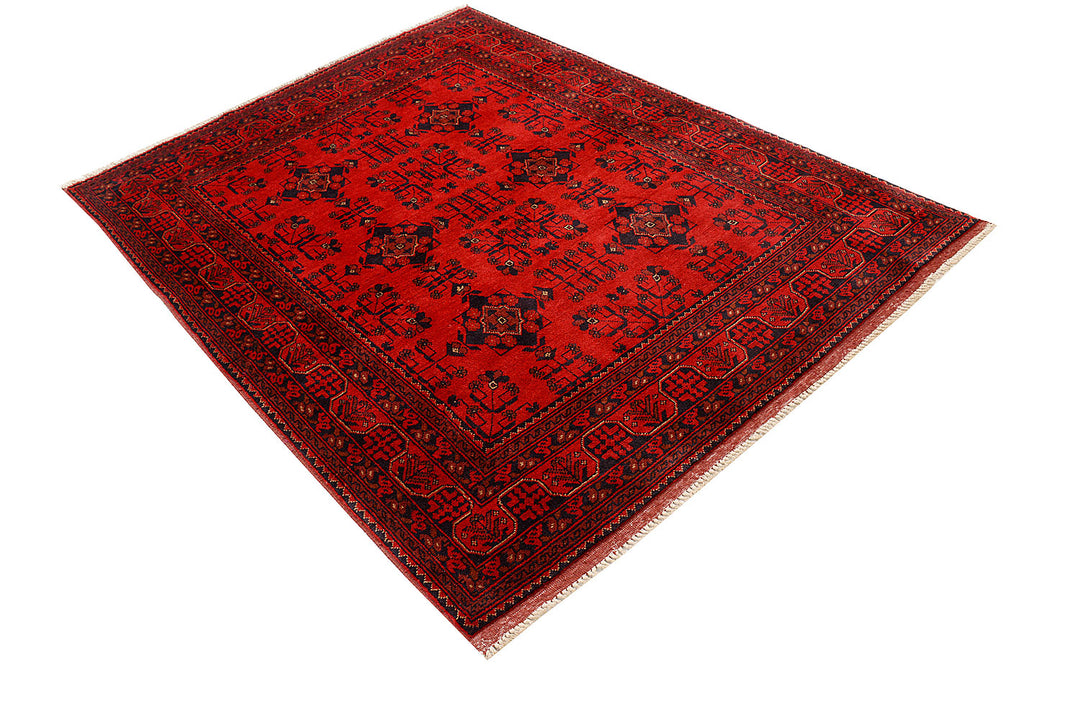 Firebrick Khal Mohammadi 4'  10" x 6'  4" - No. QA44876