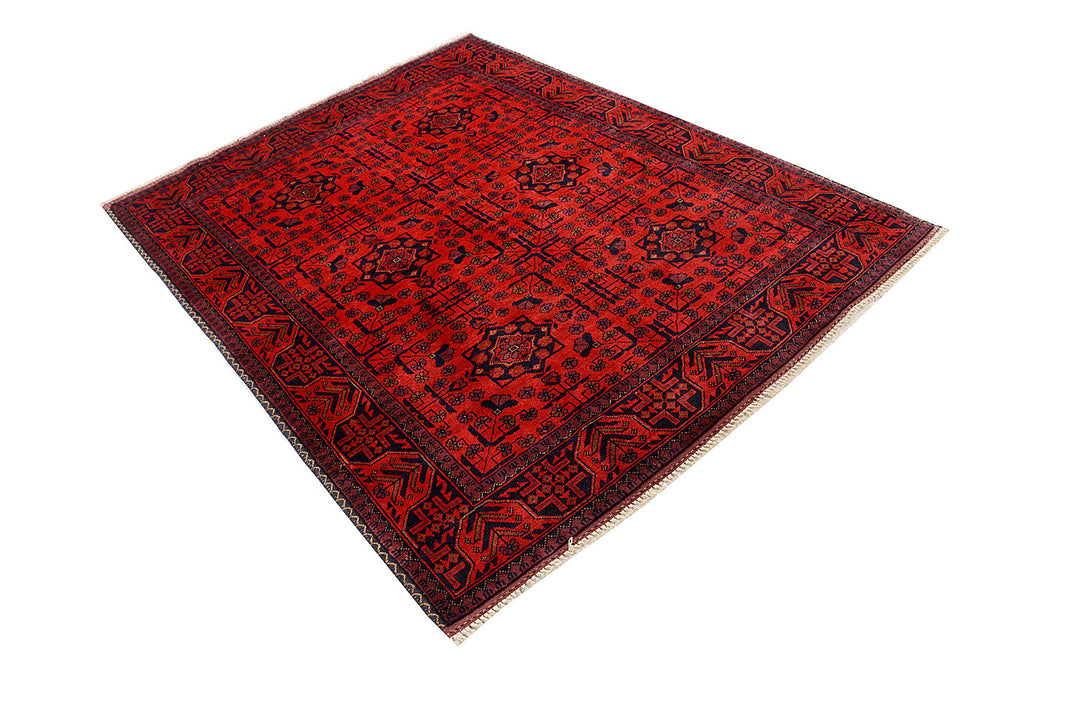 Firebrick Khal Mohammadi 4'  10" x 6'  3" - No. QA66707
