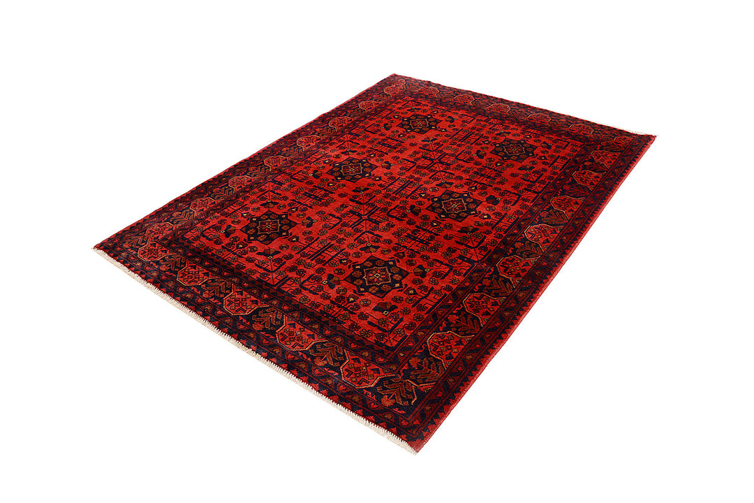 Firebrick Khal Mohammadi 4'  10" x 6'  3" - No. QA81722