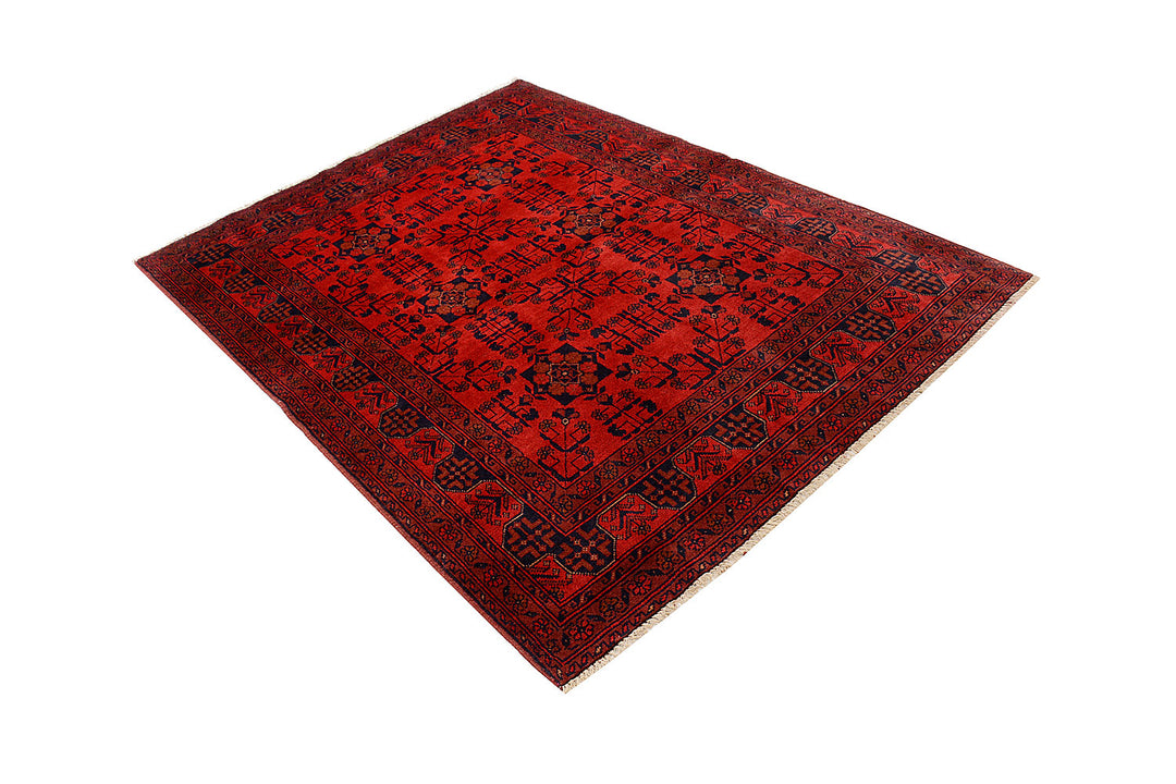 Firebrick Khal Mohammadi 4'  11" x 6'  6" - No. QA86937