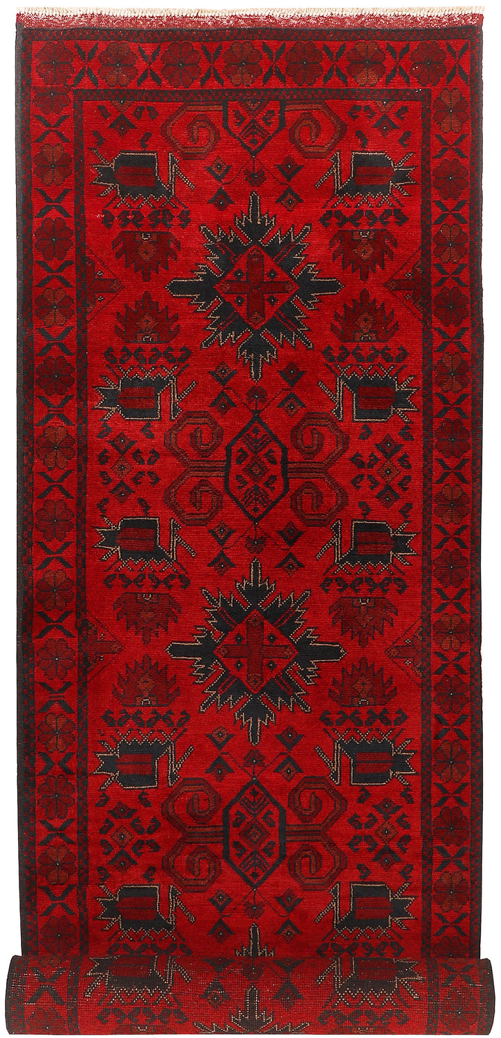 Firebrick Khal Mohammadi 2'  7" x 9'  4" - No. QA90680