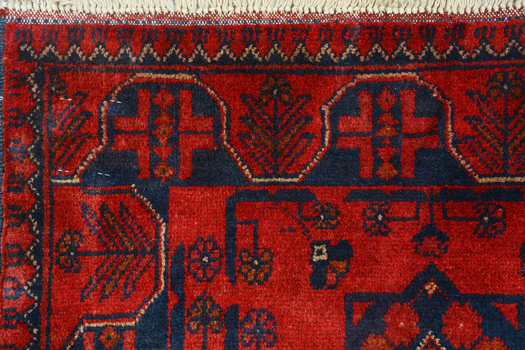 Firebrick Khal Mohammadi 2'  9" x 9'  5" - No. QA69688