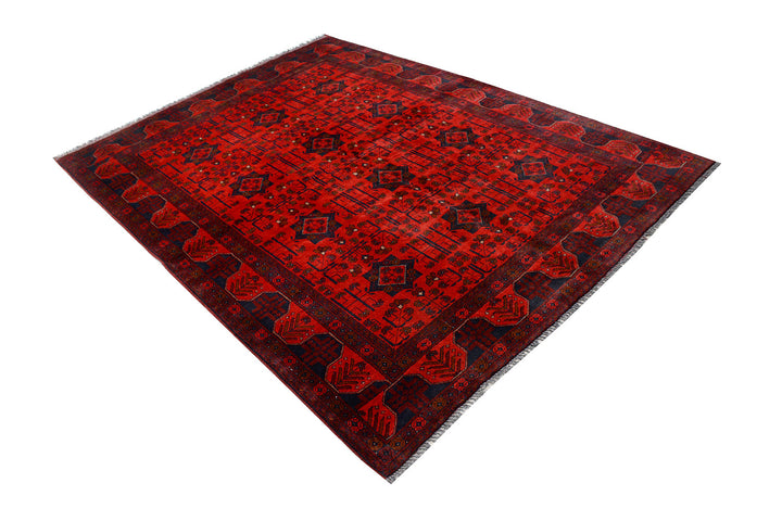 Firebrick Khal Mohammadi 5'  8" x 7'  8" - No. QA91228