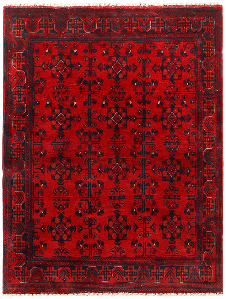 Firebrick Khal Mohammadi 4' 10 x 6' 5 - No. 74107