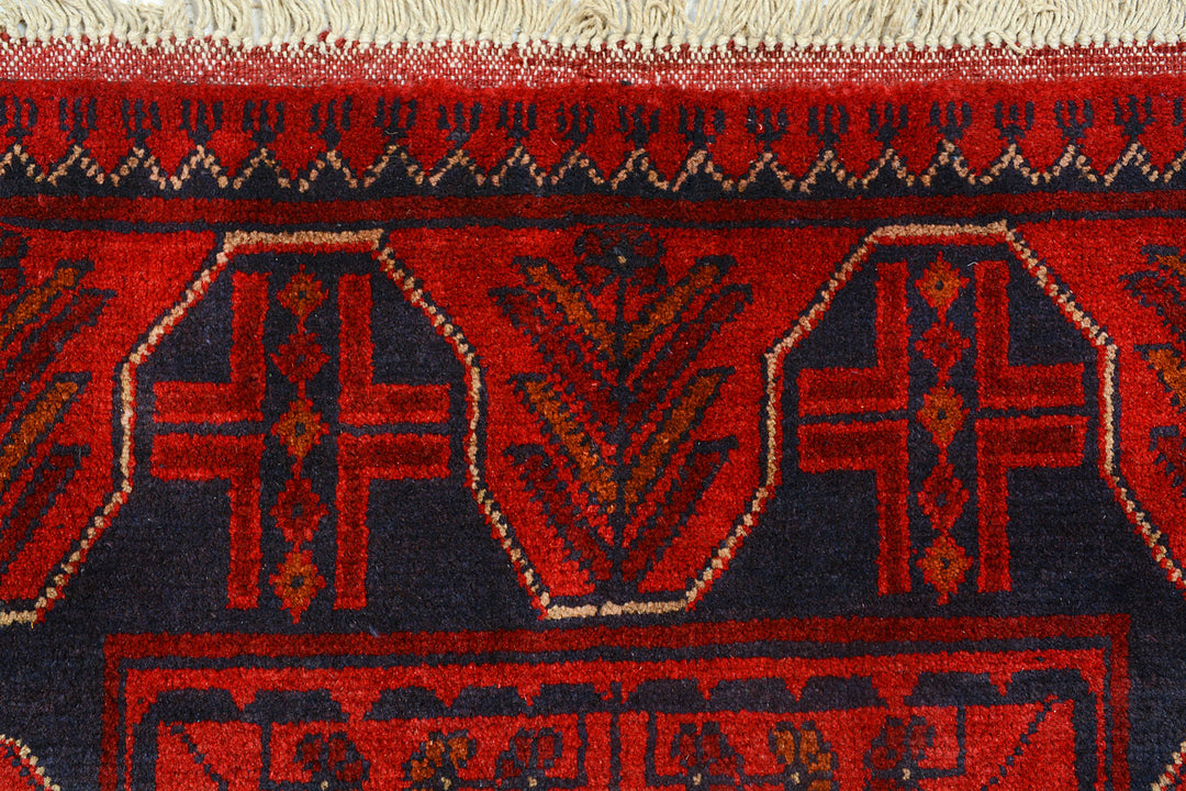 Firebrick Khal Mohammadi 2'  8" x 9'  3" - No. QA40711