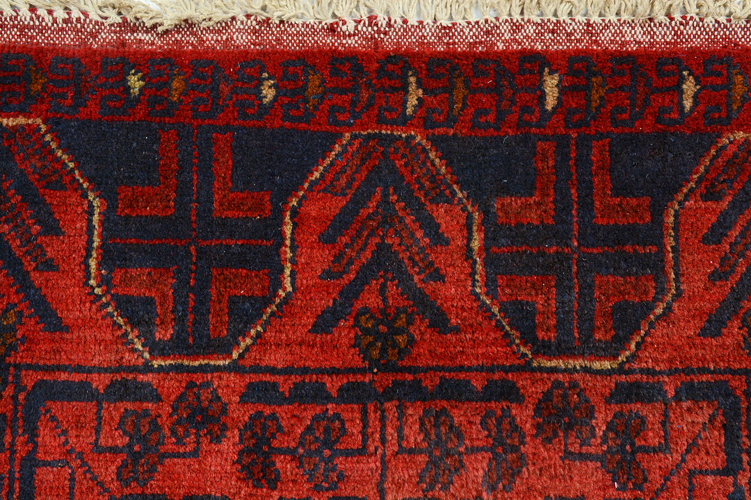 Firebrick Khal Mohammadi 2'  7" x 6'  3" - No. QA36956