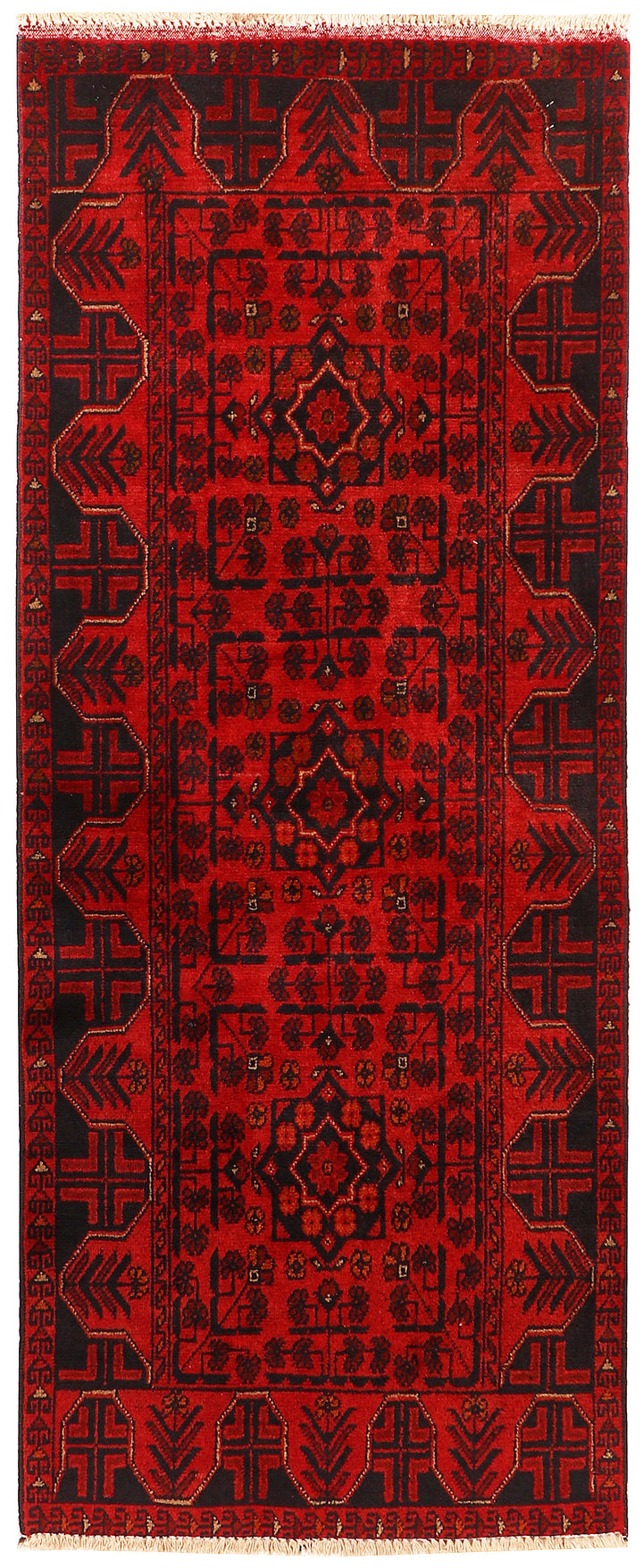 Firebrick Khal Mohammadi 2'  7" x 6'  3" - No. QA36956