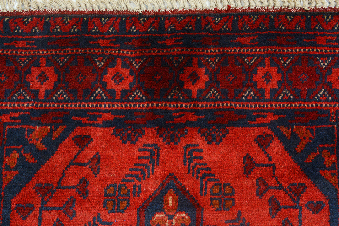 Firebrick Khal Mohammadi 2'  7" x 9'  5" - No. QA45063