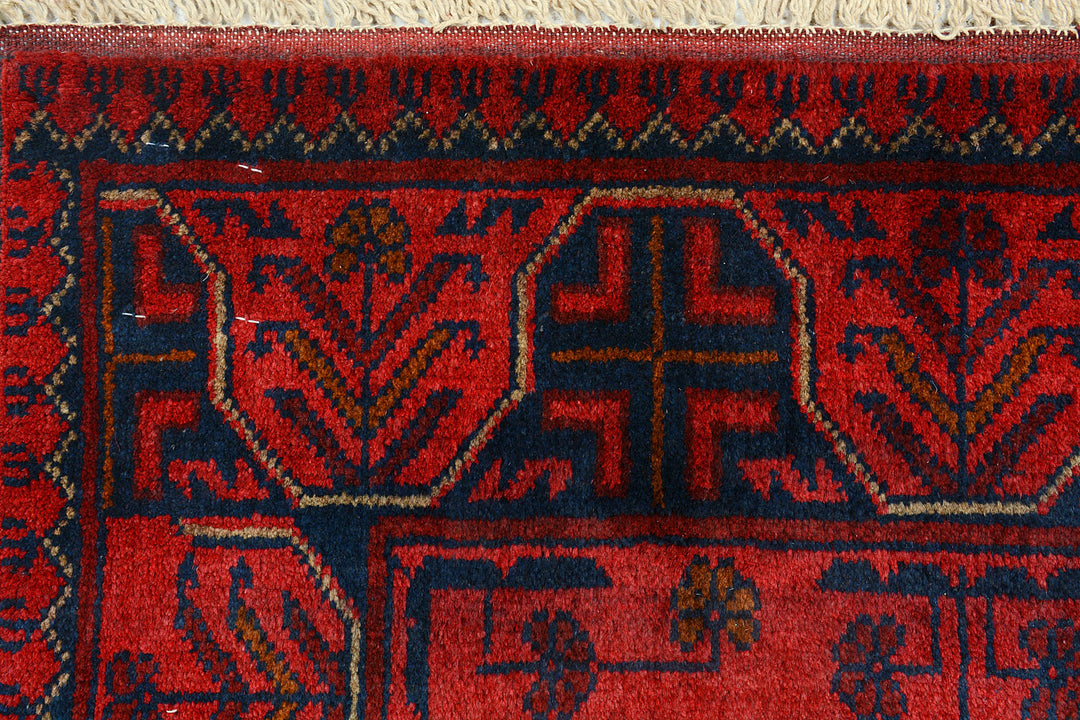 Firebrick Khal Mohammadi 2'  7" x 6'  5" - No. QA24949