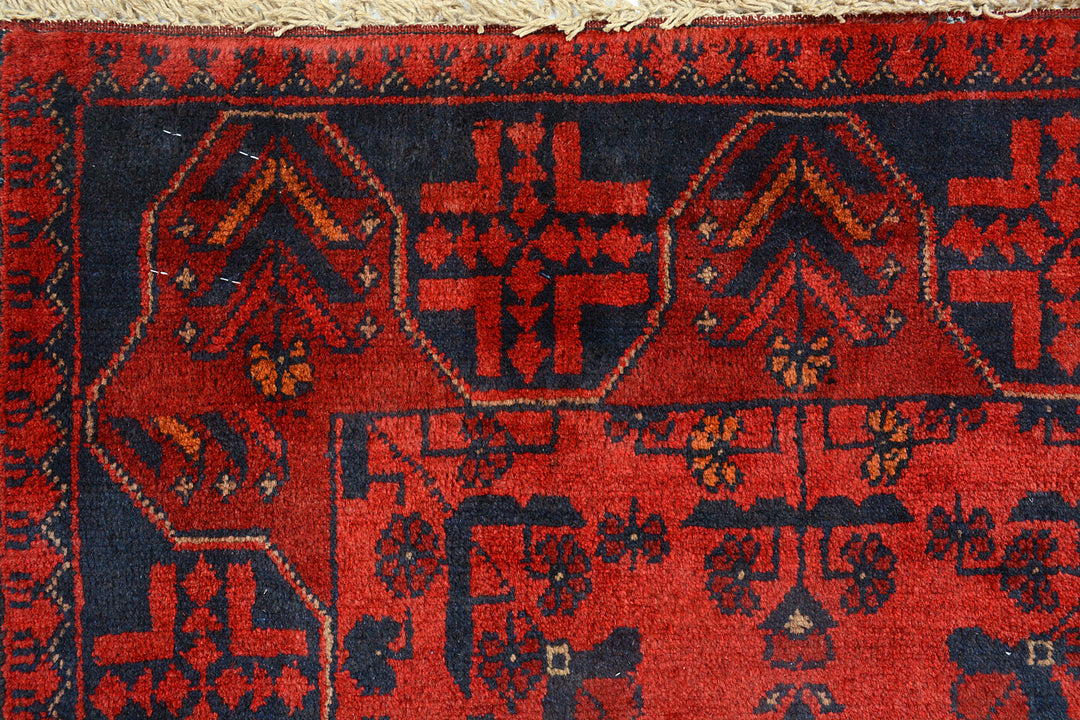 Firebrick Khal Mohammadi 2' 8 x 9' 4 - No. 74133